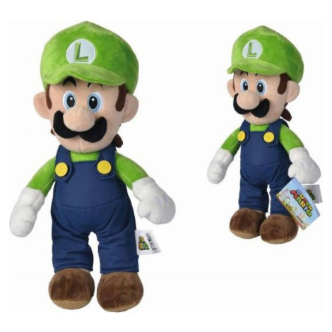 Simba Plyšová figurka Super Mario Luigi 30 cm