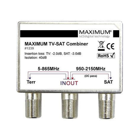 Maximum TV-SAT Combiner HIGH ISO