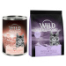 Wild Freedom 12 x 400 g + granule 400 g za skvělou cenu - Great Desert - krocan a kuřecí + Kitte