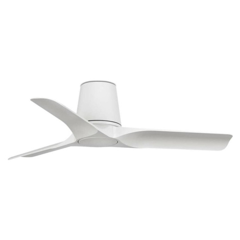 FARO Barcelona FARO 33826 - Stropní látor HEY TUB S bílá pr. 90 cm + dálkové ovládání 33826