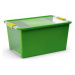 Úložný Bi box S, 11 litrů průhledná/zelená barva