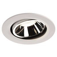 SLV BIG WHITE NUMINOS MOVE DL L vnitřní LED zápustné stropní svítidlo bílá/chrom 4000 K 40° otoč