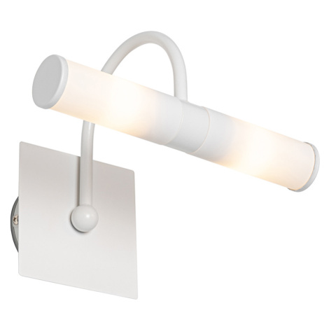 Klasické koupelnové nástěnné svítidlo bílé IP44 2-světlo - Bath Arc QAZQA