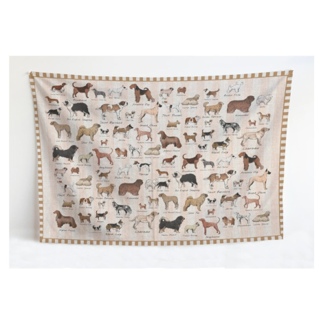 Přehoz na dvoulůžko 170x240 cm Dog Types – Little Nice Things