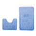 Sada koupelnových koberečků MONO 1147 modrý 5004 2PC BRUK