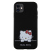 Hello Kitty Liquid Silicone Daydreaming Logo kryt iPhone 11 černý