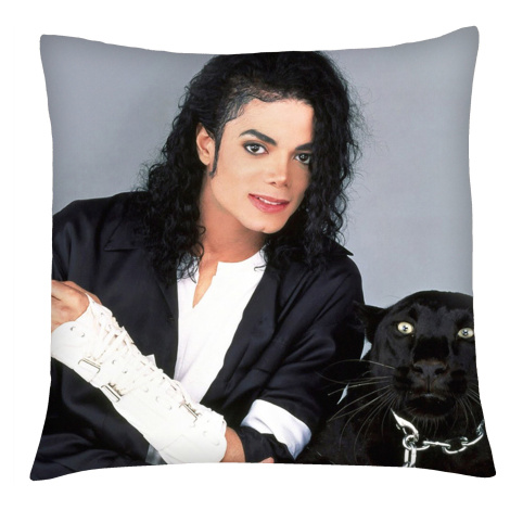 Polštář Michael Jackson 01 Mybesthome 40x40 cm Varianta: Povlak na polštář s antialergickou proš