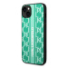 Karl Lagerfeld KLHCP14MPGKLSKN hard silikonové pouzdro iPhone 14 PLUS 6.7" green Monogram Stripe