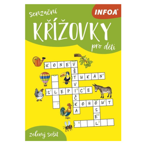 Senzační křížovky pro děti - zelený sešit