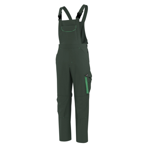 Parkside® Pánské pracovní kalhoty s laclem (zelená, L (52/54))