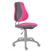 Dětská židle FRINGILLA S, růžová/šedá
