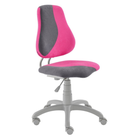 Dětská židle FRINGILLA S, růžová/šedá ALBA