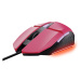 Herní myš TRUST GXT 109P FELOX, optická, USB, růžová
