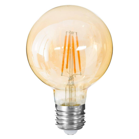 DekorStyle LED žárovka Amber I Straight 2W E27 teplá bílá