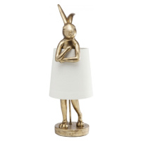 KARE Design Stolní lampa Animal Rabbit Gold