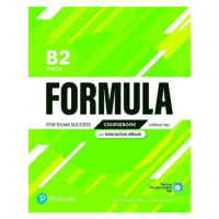 Formula B2 First Coursebook without key with student online resources + App + eBook Pearson