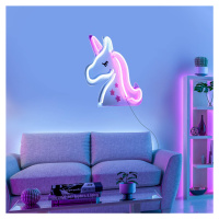 JUST LIGHT. LED nástěnné svítidlo Neon Unicorn, USB