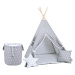 Teepee stan set šedý varianta: premium