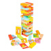 New Classic Toys Dřevěná věž Jenga se zvířátky