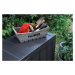 Zahradní úložný box SHERWOOD — 270L, plast, antracit, nosnost 200 kg