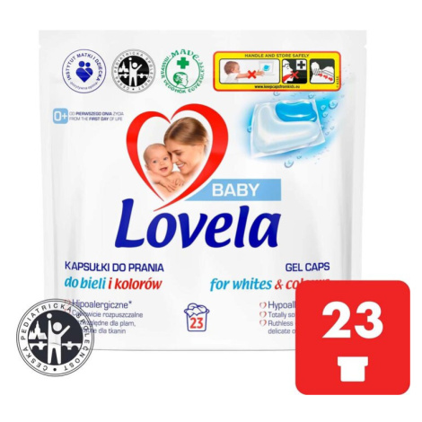 Lovela Baby gelové kapsle na praní 23 ks LOVELA Terezín