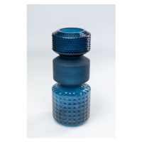 KARE Design Modrá skleněná váza Marvelous Duo 42cm