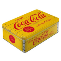 Plechová krabička Plechová krabička Coca-Cola - Logo Yellow, 2,5 l