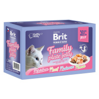 Brit Premium Cat Delicate Fillets in Jelly Family Plate 1020g (12x85g)