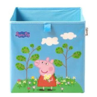 Lifeney Úložný box Prasátko Peppa na louce 30 × 30 × 30 cm