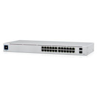 Ubiquiti USW-24-POE Šedá