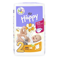 Bella Baby Happy Mini 3-6 kg dětské pleny 38 ks