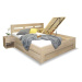 Manželská postel s úložným prostorem Pegas 160x200, 180x200