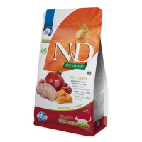 KRMIVO N&D CAT PUMPKIN NEUTERED QUAIL & POMEGRANATE 1,5 KG