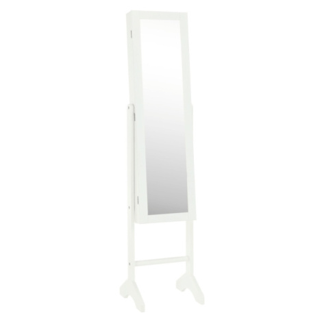 Zrcadlo s úložným prostorem PARDICA NEW, bílá Tempo Kondela