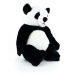 plyšová panda sedící, 46 cm