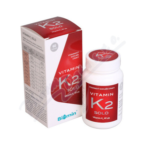 Biomin VITAMIN K2 SOLO tob.60