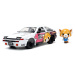 Autíčko Aggretsuko Toyota Trueno 1986 Jada kovové s otevíracími částmi a figurkou Aggretsuko dél