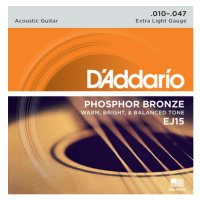 D'Addario EJ15 - Struny na akustickou kytaru - sada