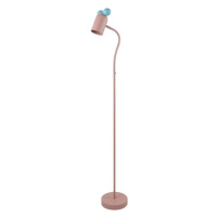 Světle modro-růžová stojací lampa s kovovým stínidlem (výška 133,5 cm) Mouse – GTV