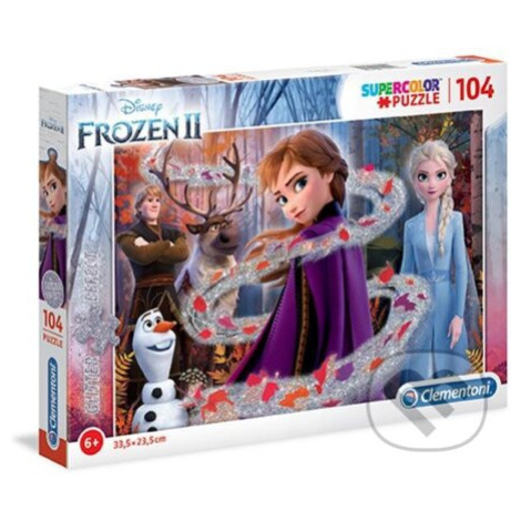 Supercolor Glitter - Ledové království 2 - puzzle z kategorie 60 - 300 dílků