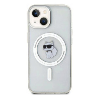 Pouzdro Karl Lagerfeld Choupette Magsafe Pro Iphone 12 /12 Pro Bezbarvé