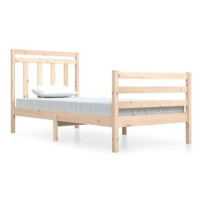 Rám postele masivní dřevo 90 × 200 cm, 3105300