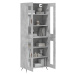 vidaXL Skříň highboard betonově šedá 69,5x34x180 cm kompozitní dřevo