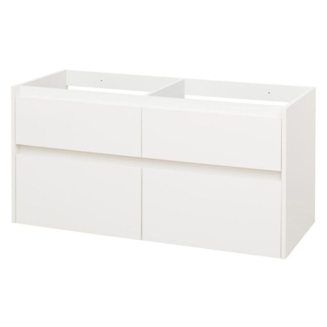 MEREO Opto, koupelnová skříňka 121 cm, bílá CN913S