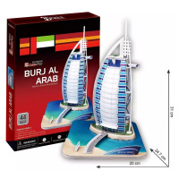 Puzzle 3D Burj Al Arab - 44 dílků