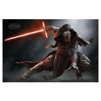 Plakát Pyramid PP33657 Star Wars Kylo Ren / 91,4 x 61 cm / černá Varianta: ivi0