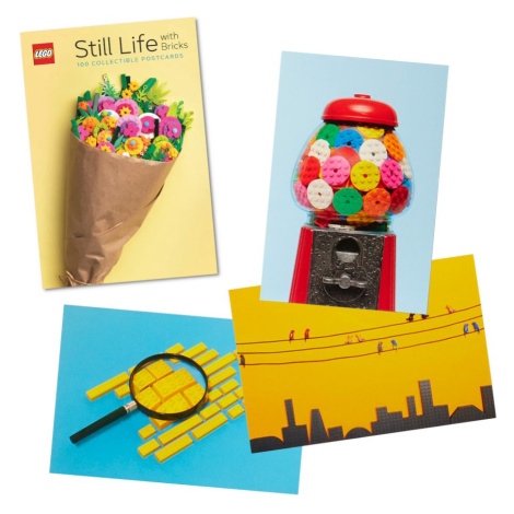 Chronicle Books LEGO® Zátiší s kostkami 100 ks pohlednic