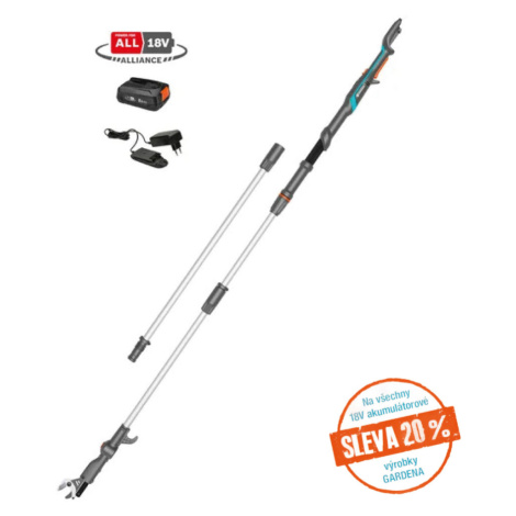Gardena EasyCut 360/18V P4A - sada - Akumulátorové teleskopické nůžky vyvětvovací