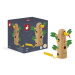 Provlékací hračka - tropický strom Janod Varianta: Provlékací hračka - tropický strom