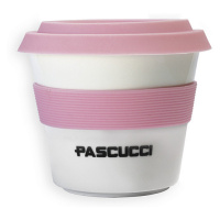 Porcelánový hrnek s sebou RŮŽOVÝ 350ml Pascucci